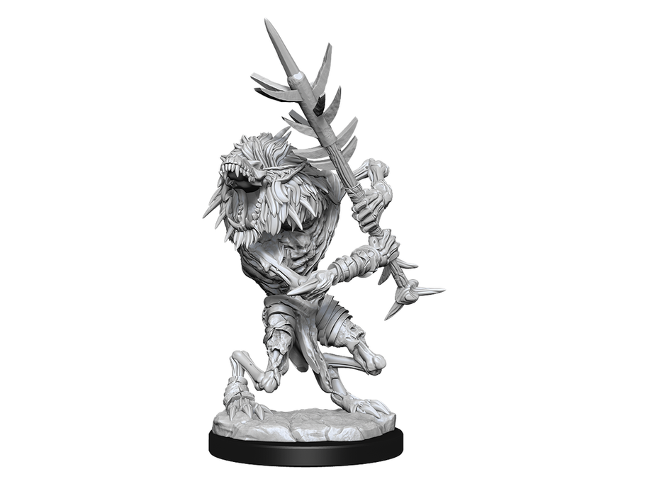Role Playing Games Wizkids - Dungeons and Dragons - Unpainted Miniature - Nolzurs Marvellous Miniatures - Gnoll Witherlings - 90315 - Cardboard Memories Inc.