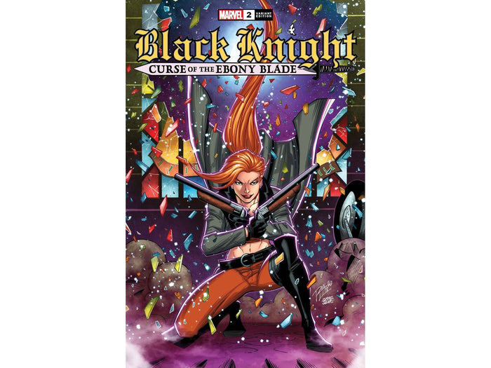 Comic Books Marvel Comics - Black Knight Curse Ebony Blade 002 of 5 - Hotz Variant Edition (Cond. VF-) - 12274 - Cardboard Memories Inc.
