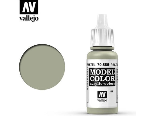 Paints and Paint Accessories Acrylicos Vallejo - Pastel Green - 70 885 - Cardboard Memories Inc.