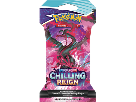 Pokemon - Sword and Shield - Chilling Reign - Blister Pack Cardboard Memories Inc. Pokemon - Sword and Shield - Chilling Reign - Blister Pack Cardboard Memories Inc.