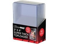 Supplies Ultra Pro - Trading Card Top Loaders - 3x4 Super Thick 120pt - Package of 10 - Cardboard Memories Inc.