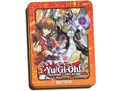 Konami - Yu-Gi-Oh! - 2018 Mega Tin - Jaden Yuki Cardboard Memories Inc. Konami - Yu-Gi-Oh! - 2018 Mega Tin - Jaden Yuki Cardboard Memories Inc.