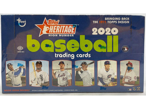 Sports Cards Topps - 2020 - Baseball - Heritage High Number - Hobby Box - Cardboard Memories Inc.
