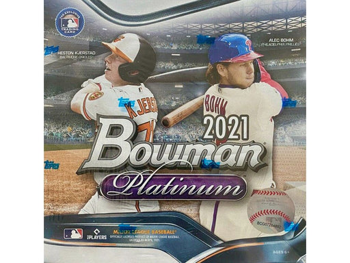 Sports Cards Topps - 2021 - Baseball - Bowman Platinum - Mega Box - Cardboard Memories Inc.