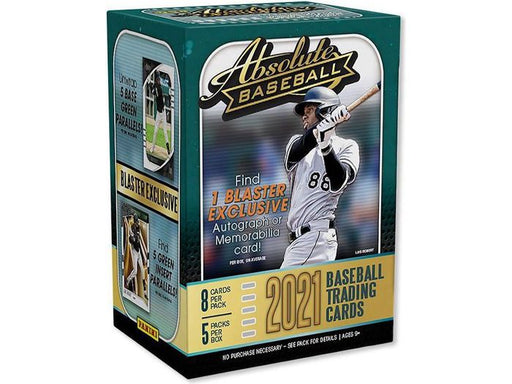 Sports Cards Panini - 2021 - Baseball - Absolute - Blaster Box - Cardboard Memories Inc.