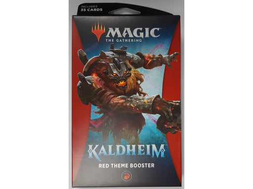 Trading Card Games Magic the Gathering - Kaldheim - Theme Booster Pack - Red - Cardboard Memories Inc.
