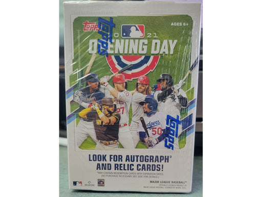 Sports Cards Topps - 2021 - Baseball - Opening Day - Blaster Box - Cardboard Memories Inc.