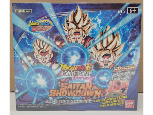 Trading Card Games Bandai - Dragon Ball Super - Saiyan Showdown - Booster Box - Cardboard Memories Inc.