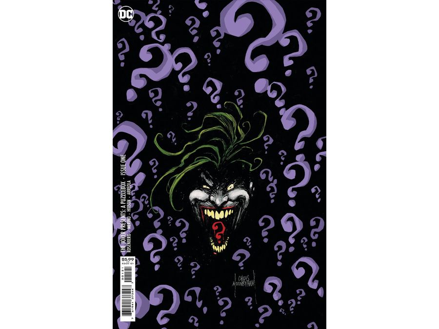 Comic Books DC Comics - Joker Presents a Puzzlebox 001 of 7 - C Card Stock Variant Edition (Cond. VF-) - 10923 - Cardboard Memories Inc.