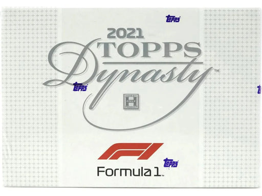 Sports Cards Topps - 2021 - Formula 1 Racing - Dynasty - Hobby Box - Cardboard Memories Inc.