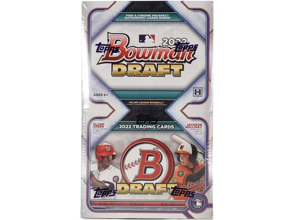 Topps - 2022 - Baseball - Bowman Draft - Trading Card Hobby Super Jumb —  Cardboard Memories Inc.