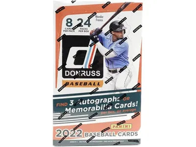 Sports Cards Panini - 2022 - Baseball - Donruss Baseball - Hobby Box - Cardboard Memories Inc.