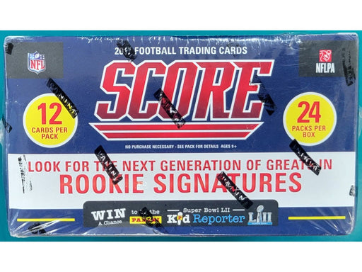 Sports Cards Panini - 2017 - Score Football - Retail Box - Cardboard Memories Inc.