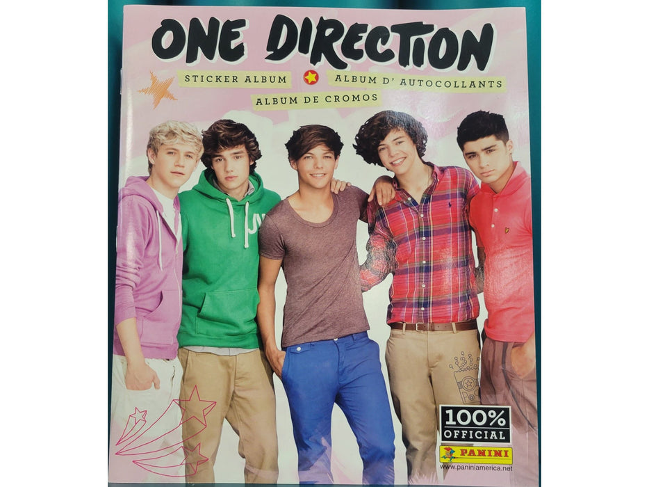 Stickers Panini - One Direction - Sticker Album - Cardboard Memories Inc.