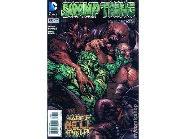 Comic Books DC Comics - Swamp Thing (2011 5th Series) 033 (Cond. VF-) - 8588 - Cardboard Memories Inc.