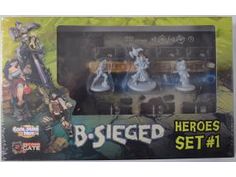 Board Games Cool Mini or Not - B-Sieged - Heroes Set - 1 - Cardboard Memories Inc.