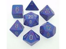 Dice Chessex Dice - Speckled Silver Tetra - Set of 7 - CHX 25347 - Cardboard Memories Inc.