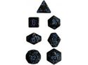 Dice Chessex Dice - Speckled Blue Stars - Set of 7 - CHX 25338 - Cardboard Memories Inc.