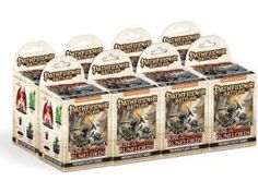 Role Playing Games Paizo - Pathfinder Battles - Rise of the Runelords - Booster Brick - Cardboard Memories Inc.