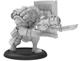 Collectible Miniature Games Privateer Press - Warmachine - Cygnar - Trench Buster Solo - PIP 31110 - Cardboard Memories Inc.