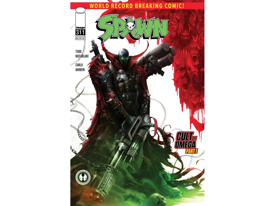 Comic Books Image Comics - Spawn 311 - Cover C Barberi (Cond. VF-) - 10806 - Cardboard Memories Inc.