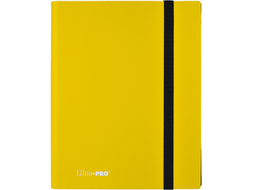 Supplies Ultra Pro - Binder - Lemon Yellow - Trading Card 9 Pocket Portfolio - Cardboard Memories Inc.