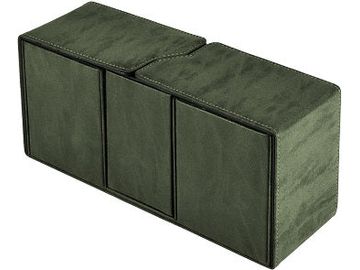 Supplies Ultra Pro - Deck Box - Alcove Vault - Suede Collection- Emerald - Cardboard Memories Inc.
