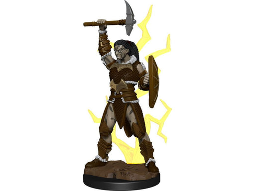 Role Playing Games Wizards of the Coast - Dungeons and Dragons - Icons of the Realms - Female Goliath Barbarian - Premium Figure - 93033 - Cardboard Memories Inc.