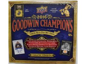 Sports Cards Upper Deck - 2016 - Baseball - Goodwin Champions - Hobby Box - Cardboard Memories Inc.
