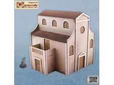 Collectible Miniature Games Plast Craft Games - Pre-Cut Chapel - Cardboard Memories Inc.