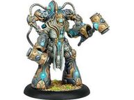 Collectible Miniature Games Privateer Press - Warmachine - Convergence of Cyriss - Axis, the Harmonic Enforcer - PIP 36004 - Cardboard Memories Inc.