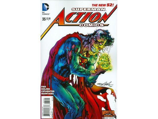 Comic Books DC Comics - Action Comics 035 Cover B (Cond VF-) - 13391 - Cardboard Memories Inc.