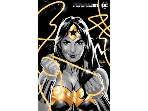 Comic Books DC Comics - Wonder Woman Black and Gold 001 of 6 - Yanick Variant Edition - Cardboard Memories Inc.
