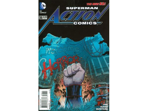 Comic Books DC Comics - Action Comics 036 2011 Series (Cond. VF-) - 13305 - Cardboard Memories Inc.