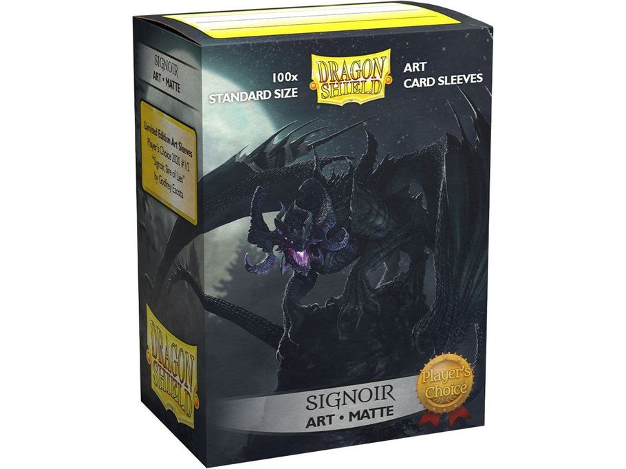 Supplies Arcane Tinmen - Dragon Shield Art Sleeves - Standard Size - Matte - Signoir - Package of 100 - Cardboard Memories Inc.