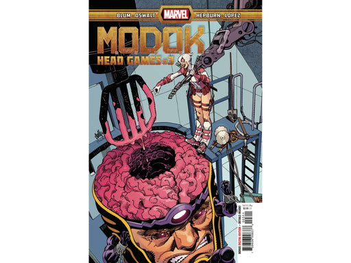 Comic Books Marvel Comics - Modok Head Games 003 of 4 - 4797 - Cardboard Memories Inc.