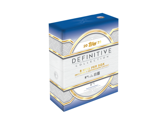 Topps - 2022 - Baseball - Definitive Collection - Hobby Box — Cardboard ...
