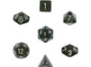 Dice Chessex Dice - Translucent Smoke with White - Set of 7 - CHX 23008 - Cardboard Memories Inc.