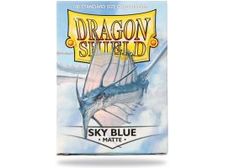 Supplies Arcane Tinmen - Dragon Shield Sleeves - Standard Size - Matte - Sky Blue - Package of 100 - Cardboard Memories Inc.