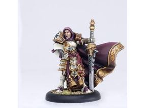 Collectible Miniature Games Privateer Press - Warmachine - Protectorate Of Menoth - Knights Exemplar Officer - PIP 32121 - Cardboard Memories Inc.