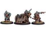 Collectible Miniature Games Privateer Press - Hordes - Trollbloods - Thumper Crew - Pummeler Crew Unit - PIP 71104 - Cardboard Memories Inc.