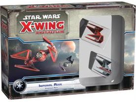 Collectible Miniature Games Fantasy Flight Games - Star Wars X-Wing Expansion Pack - Imperial Aces - Cardboard Memories Inc.