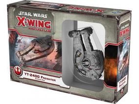 Collectible Miniature Games Fantasy Flight Games - Star Wars X-Wing Expansion Pack - YT-2400 Freighter - Cardboard Memories Inc.