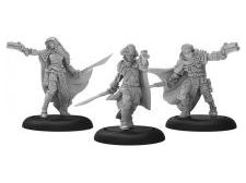 Collectible Miniature Games Privateer Press - Warmachine - Mercenaries - horn Gun Mages - Mercenary Llaelese Unit - PIP 41138 - Cardboard Memories Inc.
