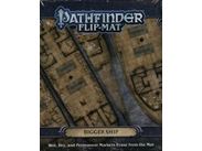Role Playing Games Paizo - Pathfinder - Flip-Mat - Bigger Ship - Cardboard Memories Inc.