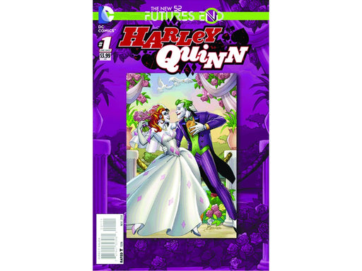 Comic Books DC Comics Harley Quinn Future's End Lenticular Cover (Cond. VF-) 3599 - Cardboard Memories Inc.