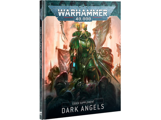 Collectible Miniature Games Games Workshop - Warhammer 40K - Codex - Dark Angels - 9th Edition - Hardcover - 44-01  OUTDATED 9TH EDITION - Cardboard Memories Inc.