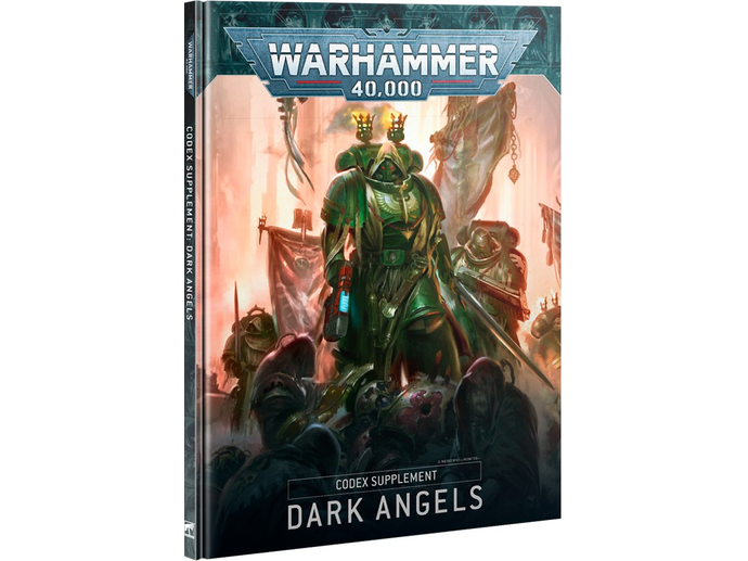 Collectible Miniature Games Games Workshop - Warhammer 40K - Codex - Dark Angels - 9th Edition - Hardcover - 44-01  OUTDATED 9TH EDITION - Cardboard Memories Inc.