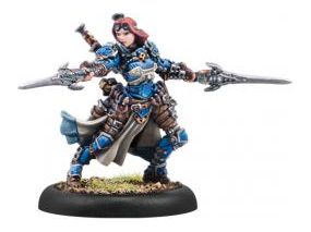 Collectible Miniature Games Privateer Press - Warmachine - Cygnar - Captain Allison Jakes - PIP 31122 - Cardboard Memories Inc.