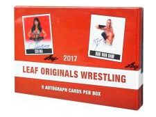 Sports Cards Leaf - 2017 - Wrestling - Originals - Hobby Box - Cardboard Memories Inc.